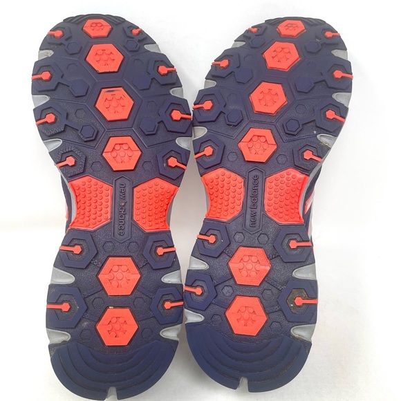 New Balance Lonoke Hiking Shoe Blue Orange Gray Mens 13 - Picture 8 of 10